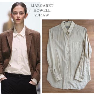 マーガレットハウエル(MARGARET HOWELL)の【コレクション商品】MARGARET HOWELL2013AWコレクションシャツ(シャツ/ブラウス(長袖/七分))