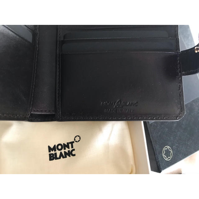 MONTBLANC(モンブラン)のラキア様専用 MONT BLANC モンブラン サイフ 財布 新品未使用 送料込 メンズのファッション小物(折り財布)の商品写真