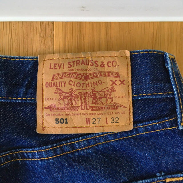 Levi's(リーバイス)のUSA製 Levi's リーバイス 501 デニム ジーンズ W27 メンズのパンツ(デニム/ジーンズ)の商品写真