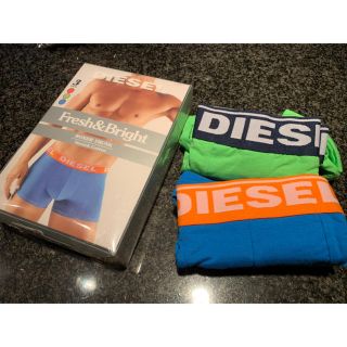 ディーゼル(DIESEL)のDIESEL BOXER TRUNK Lサイズ ２枚セット(ボクサーパンツ)