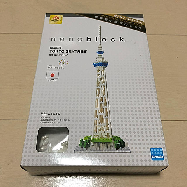 Kawada(カワダ)の★新品未使用★ ナノブロック 東京スカイツリー エンタメ/ホビーのおもちゃ/ぬいぐるみ(プラモデル)の商品写真