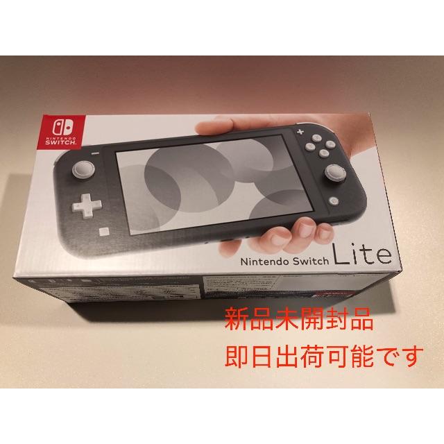 任天堂(ニンテンドウ)のNintendo Switch Lite グレー  エンタメ/ホビーのゲームソフト/ゲーム機本体(携帯用ゲーム機本体)の商品写真