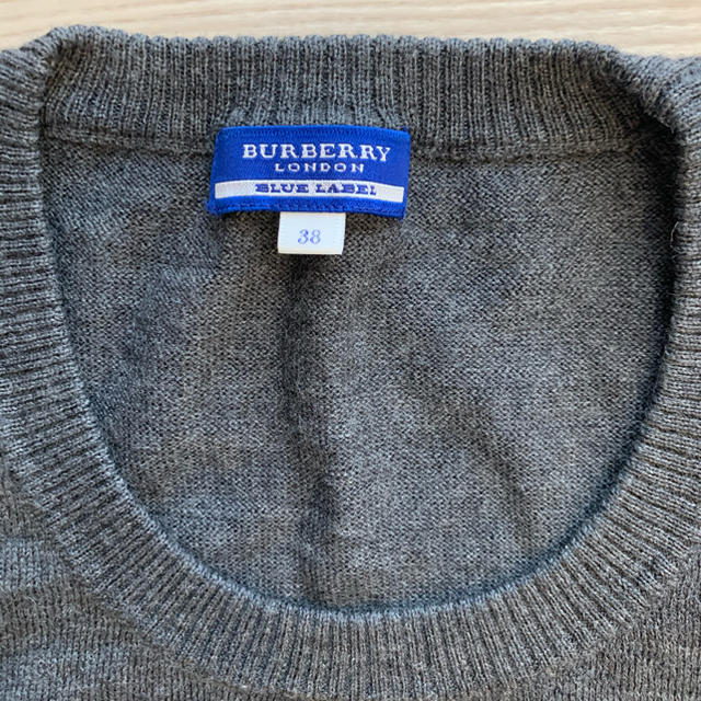 BURBERRY BLUE LABEL(バーバリーブルーレーベル)のBurberry🐎ニット38 レディースのトップス(ニット/セーター)の商品写真