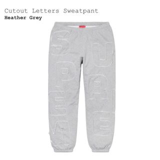 Supreme Cutout Letters Sweatpant 20SS