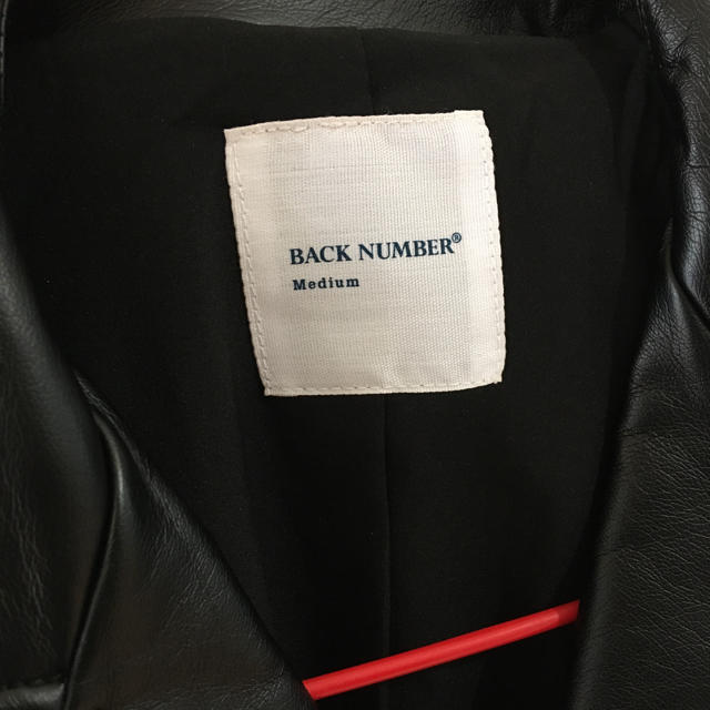 BACK NUMBER(バックナンバー)の⭐︎週末限定値下げ⭐︎バックナンバー  ライダースジャケット レディースのジャケット/アウター(ライダースジャケット)の商品写真