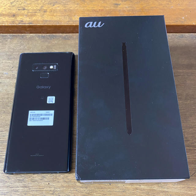 「超美品」GALAXY note9 au版 simロック解除済