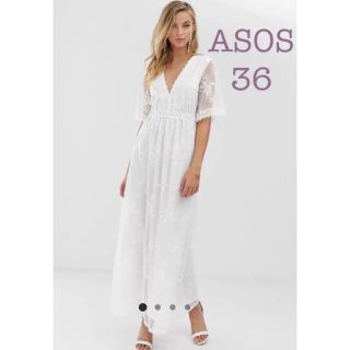 エイソス(asos)のasos ウェディングドレス　二次会　花嫁　結婚式(ウェディングドレス)