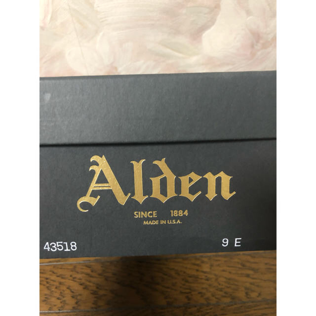 新品未使用 ALDEN オールデン 43518 レイドン コードバン