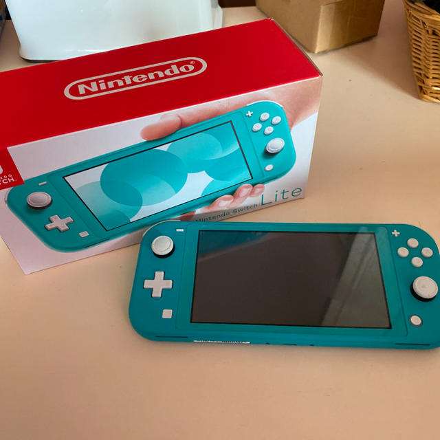 Nintendo Switch Lite ターコイズ あつまれどうぶつの森 - 家庭用