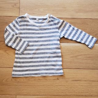 ムジルシリョウヒン(MUJI (無印良品))の無印　ロンT 7分丈くらい (90cm)(Tシャツ/カットソー)