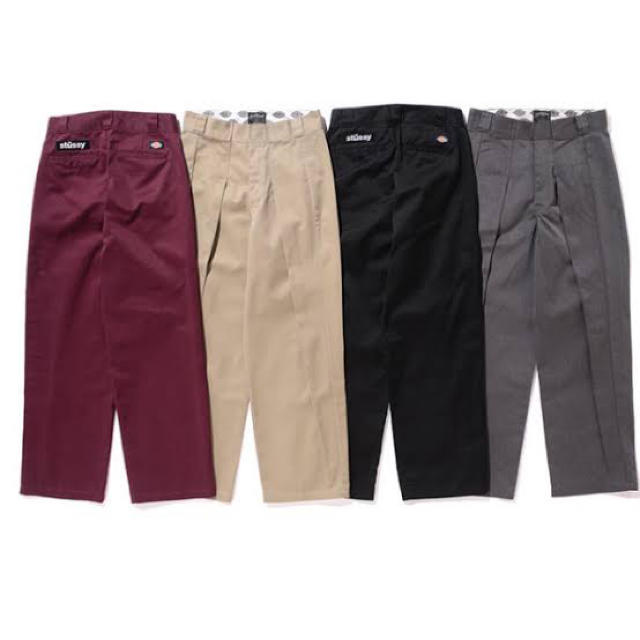 Dickies×STUSSY コラボパンツ - ワークパンツ/カーゴパンツ