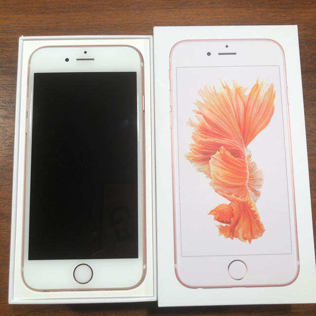 超目玉 iphone6s 比較的美品】iPhone6s SIMフリー- ローズ