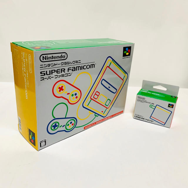 ニンテンドークラシック ミニ スーパーファミコン+USB ACアダプター ... ニンテンドークラシックミニ スーパーファミコン & USB AC アダプター