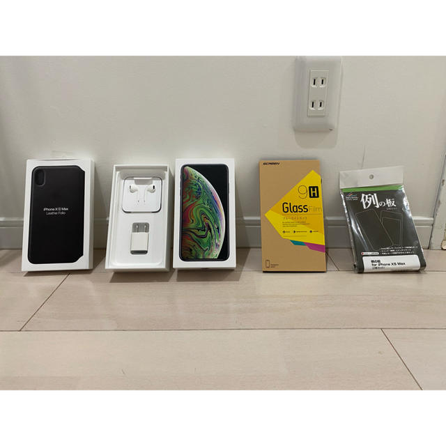 在庫僅少】 Apple - iPhone xs max 256GB スペースグレー