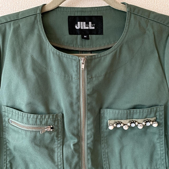 JILL by JILLSTUART(ジルバイジルスチュアート)のJILL by JILLSTUART  ノーカラージャケット レディースのジャケット/アウター(ノーカラージャケット)の商品写真