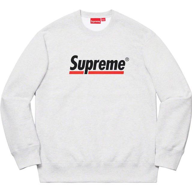 【本日限定】supreme Underline Crewneck