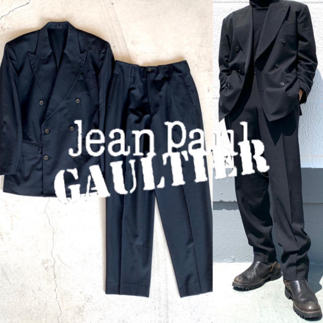 jean paul gaultier homme ゴルチエ セットアップ スーツ | フリマアプリ ラクマ