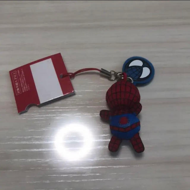 MARVEL(マーベル)のスパイダーマン ストラップ USJ 新品未使用 スマホ/家電/カメラのスマホアクセサリー(ストラップ/イヤホンジャック)の商品写真