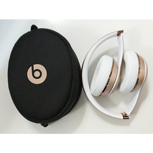 Beats by Dr Dre(ビーツバイドクタードレ)のBeats Solo3 ワイヤレス　Bluetooth ヘッドフォン　ゴールド スマホ/家電/カメラのオーディオ機器(ヘッドフォン/イヤフォン)の商品写真