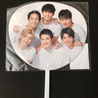 ジャニーズ(Johnny's)のSixTONES うちわ　サマパラ(アイドルグッズ)