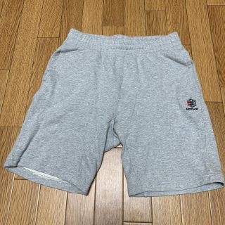 リーボック(Reebok)のリーボック　ハーフパンツ　グレー　Oサイズ(ショートパンツ)