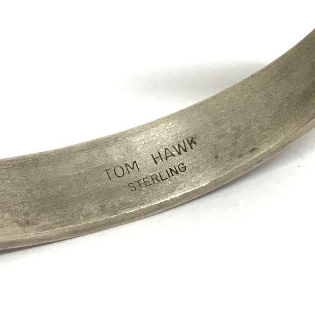 TOM HAWK トムホーク 2ライン シルバーバングル ナバホ族 メンズのアクセサリー(バングル/リストバンド)の商品写真