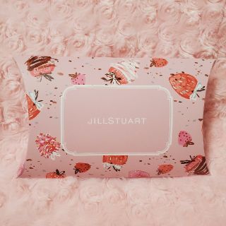 ジルスチュアート(JILLSTUART)のジルスチュアート 苺柄 ギフトケース プレゼントボックス ピンクいちご(ラッピング/包装)