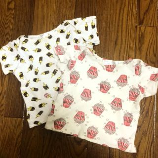 ベビーギャップ(babyGAP)のTシャツ インナー トップス 2点セット まとめ売り 男女 boy girl(Ｔシャツ)