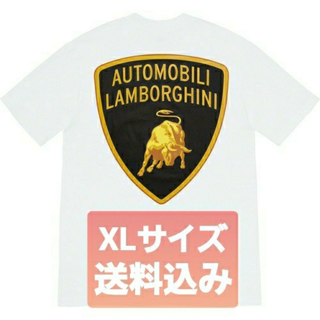 White白サイズ【XL】Supreme Automobili Lamborghini Tee