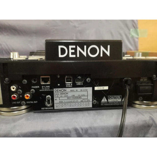 DENON(デノン)の美品中古 送料無料 デノン DENON DN-S3700 CDJ MIX 楽器のDJ機器(CDJ)の商品写真