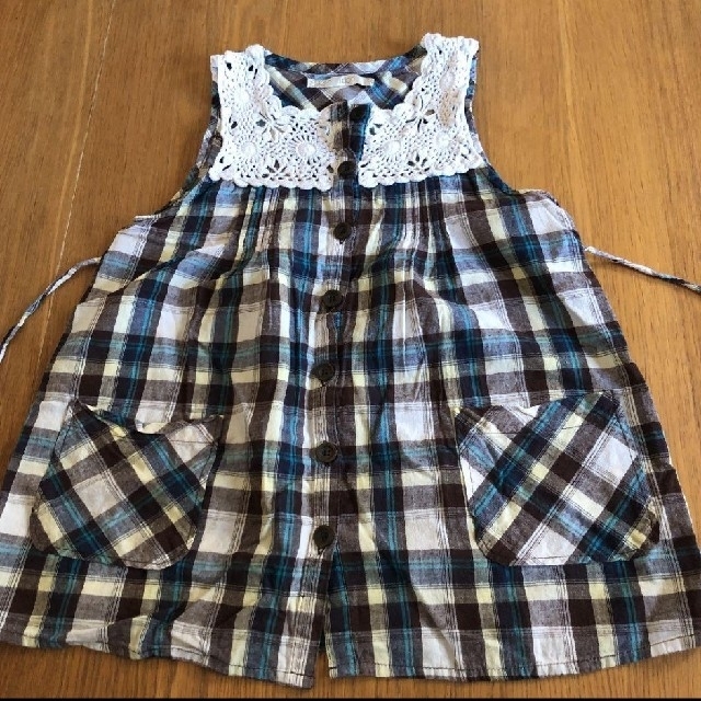 ikka(イッカ)の チュニック　ワンピース  キッズ/ベビー/マタニティのキッズ服女の子用(90cm~)(ワンピース)の商品写真