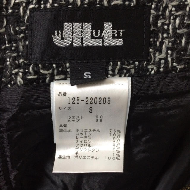 JILLSTUART(ジルスチュアート)のJILL STUART ツイードスカート レディースのスカート(ミニスカート)の商品写真