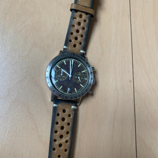 gw値下げ undone 正規　新品　腕時計　キャメル(腕時計(アナログ))