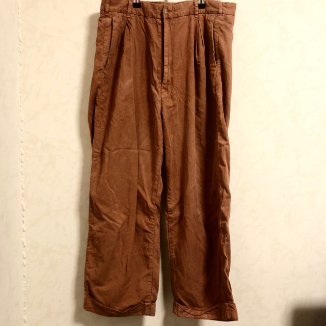 UNUSED(アンユーズド)のbukht Wide Chino Nine Length メンズのパンツ(チノパン)の商品写真