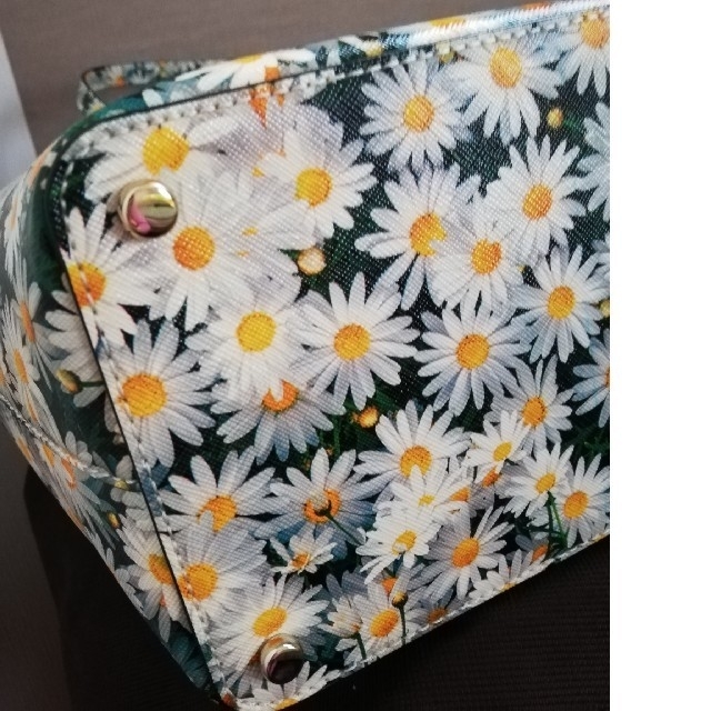 美品/ケイトスペード デイジー柄トートバッグ - トートバッグ