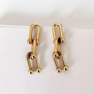 ビューティアンドユースユナイテッドアローズ(BEAUTY&YOUTH UNITED ARROWS)のTriple chain gold pierce No.319(ピアス)