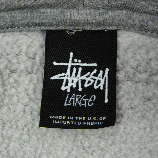 STUSSY(ステューシー)のステューシー プルオーバースウェットパーカ 前後プリント メンズのトップス(パーカー)の商品写真