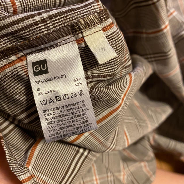 GU(ジーユー)の♡チェックブラウス レディースのトップス(シャツ/ブラウス(半袖/袖なし))の商品写真