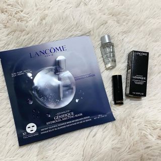 ランコム(LANCOME)のランコム シートマスク 口紅 化粧水 美容液 セット(パック/フェイスマスク)