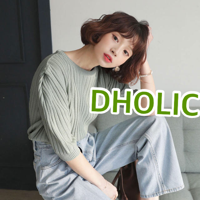 dholic(ディーホリック)のDHOLIC ニットトップス レディースのトップス(ニット/セーター)の商品写真