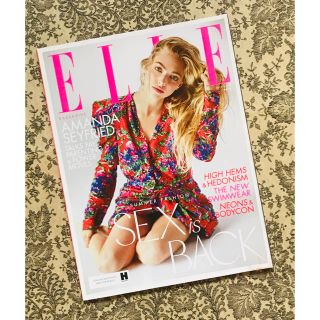 エル(ELLE)のアマンダセイフライド表紙！UK版ELLE2018年7月号(ファッション)