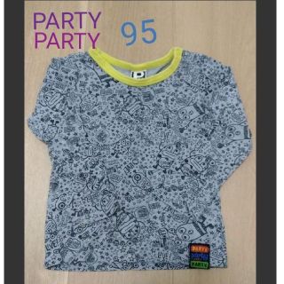 パーティーパーティー(PARTYPARTY)のPARTYPARTY  長袖　Tシャツ 　95(Tシャツ/カットソー)