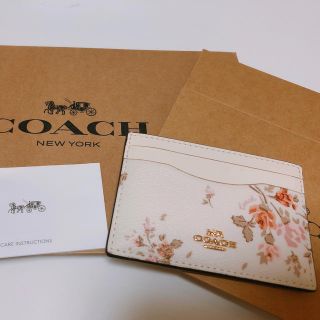 コーチ(COACH)の♡大人気♡COACH コーチ 花柄カードケース(名刺入れ/定期入れ)