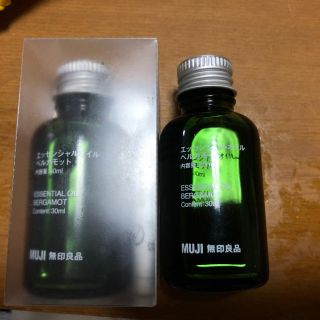 ムジルシリョウヒン(MUJI (無印良品))のエッセンシャルオイル　ベルガモット　無印　二本セット(エッセンシャルオイル（精油）)