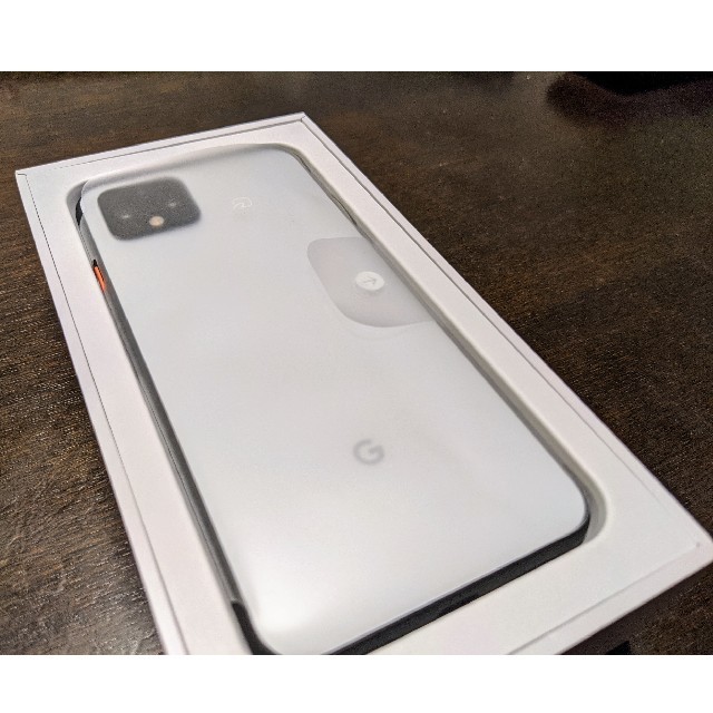 【新品未使用】Pixel 4 ホワイト64GB SIMフリー Google