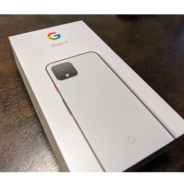 ANDROID(アンドロイド)の【新品未使用】Pixel 4 ホワイト64GB SIMフリー Google スマホ/家電/カメラのスマートフォン/携帯電話(スマートフォン本体)の商品写真