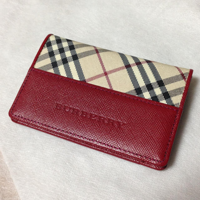BURBERRY - バーバリー*名刺入れカードケースの通販 by m|バーバリー