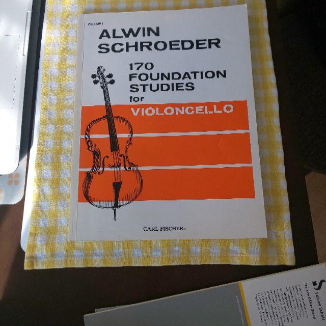 【くるりんさん専用】チェロ シュレーダー 170の基礎的練習曲 第1巻 楽器の弦楽器(チェロ)の商品写真