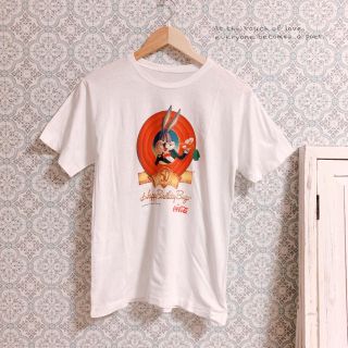 コカコーラ(コカ・コーラ)の【コカコーラ】バッグスバニーコラボＴシャツ 50周年記念 美品(Tシャツ(半袖/袖なし))