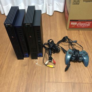 プレイステーション2(PlayStation2)のps2 オーシャンブルー　ジャンク品(家庭用ゲーム機本体)